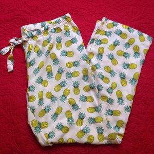 Pineapple PJ pants